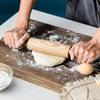 Деревянная скалка для теста, пиццы, длинного теста, ролика для выпечки, печенья, пельменей, гаджета, конического дизайна, аксессуаров