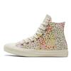 Chuck Taylor All Star High Floral Print - Egret Women Sneakers White Multi Black A01594C