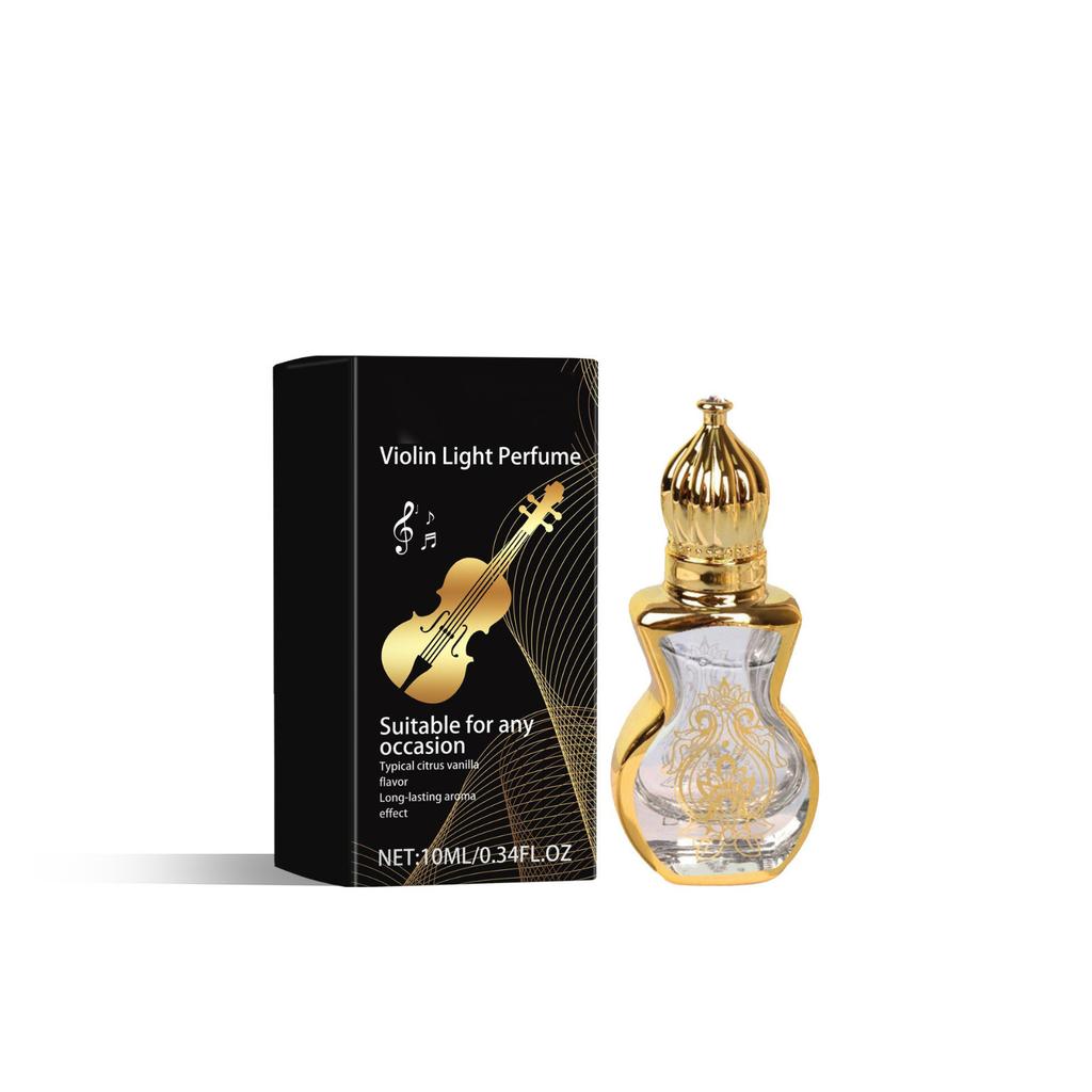 Violin  Perfume Fresh  Couple Date Charm Emotion Perfume Natural,1pc,10ML
