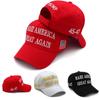 Fashionable Men's And Women's Adjustable Baseball Caps With American Flag Embroidery