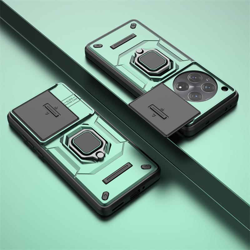 Для Oneplus 12 5G чехол Oneplus 12 5G Capas новый телефон задняя камера защитный чехол противоударный держатель кольца для Fundas Oneplus 12 5G