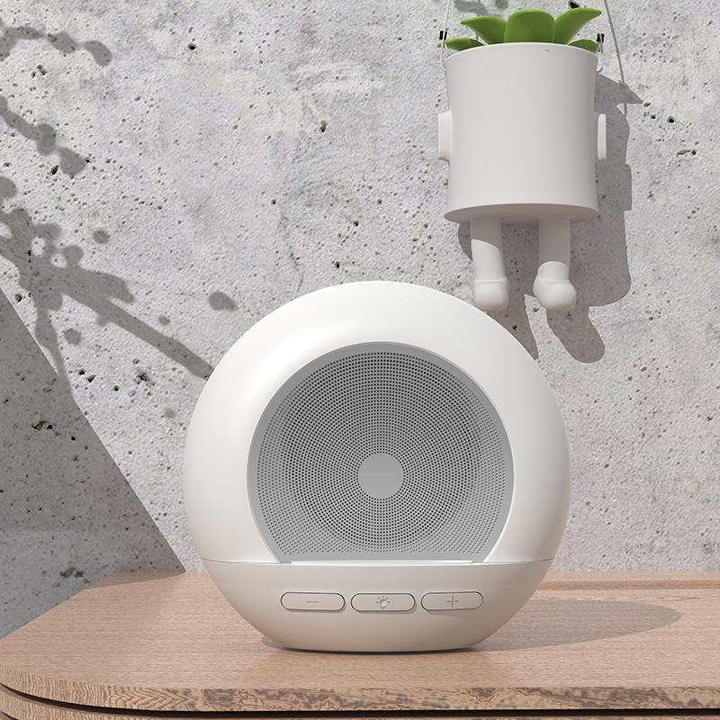 New Mini Bluetooth Speaker Night Light, Bass Subwoofer, Hi-Fi Loud Sound, Home Decor Gift
