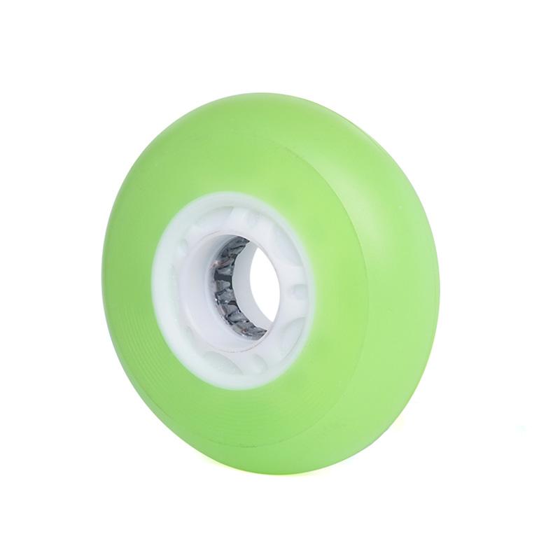 Skateboard Rubber PU Professional Speed Skating Wheel Silent 76mm Outdoor Roller Blade Wheels Ruedas De Skate