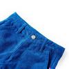 Pantalons pour enfants velours côtelé bleu cobalt 92/104/116/128/140