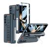 Чехол для Samsung Galaxy Z Fold 4, магнитный шарнирный держатель для ручек, эластичный браслет, боковая скоба со стеклянной пленкой, чехол для Z Fold4