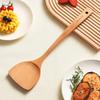 MAXCOOK Natural Beech Wood Wok Spatula