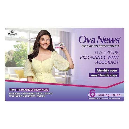 Ova News — набор для определения овуляции от Prega News | Определяет 5 наиболее плодородных дней для зачатия за 5 минут