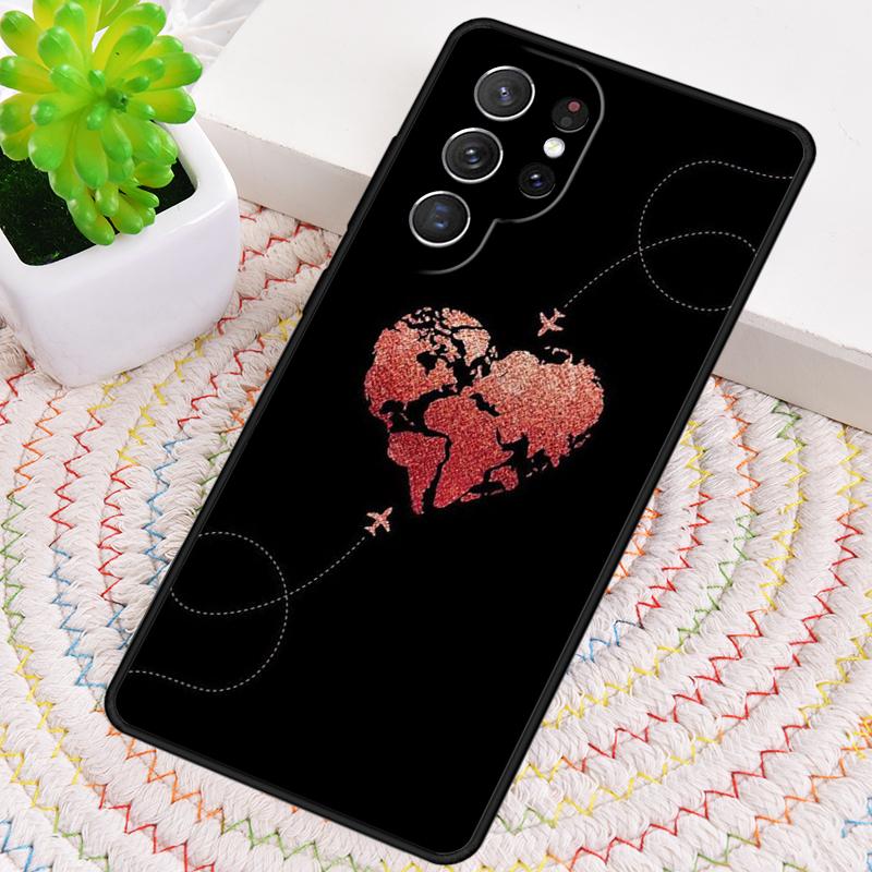 TPU чехол для телефона Wanderlust для Samsung Galaxy note 10 pro S26 S25 S24 S23 S22 Ultra Plus S21 FE S20 Ударопрочный чехол