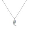 925 Silver Pendant Necklace Heart Star Charm Basic Chain Original Jewelry For Woman