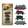 Gift Toys Vehicles Non Remote Control Pull Back Car Train Model Toy Retro Steam Train Train Toys