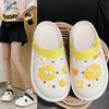 New Hole Shoes Slippers Women's Summer Thick Soles Go Out Summer Sandals Seaside Wear Cute