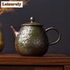 210ml Antique Handmade Ceramic Teapot High Quality Filter Beauty Pot Chinese Dragon Egg Tea Kettle Customized Kung Fu Teaware