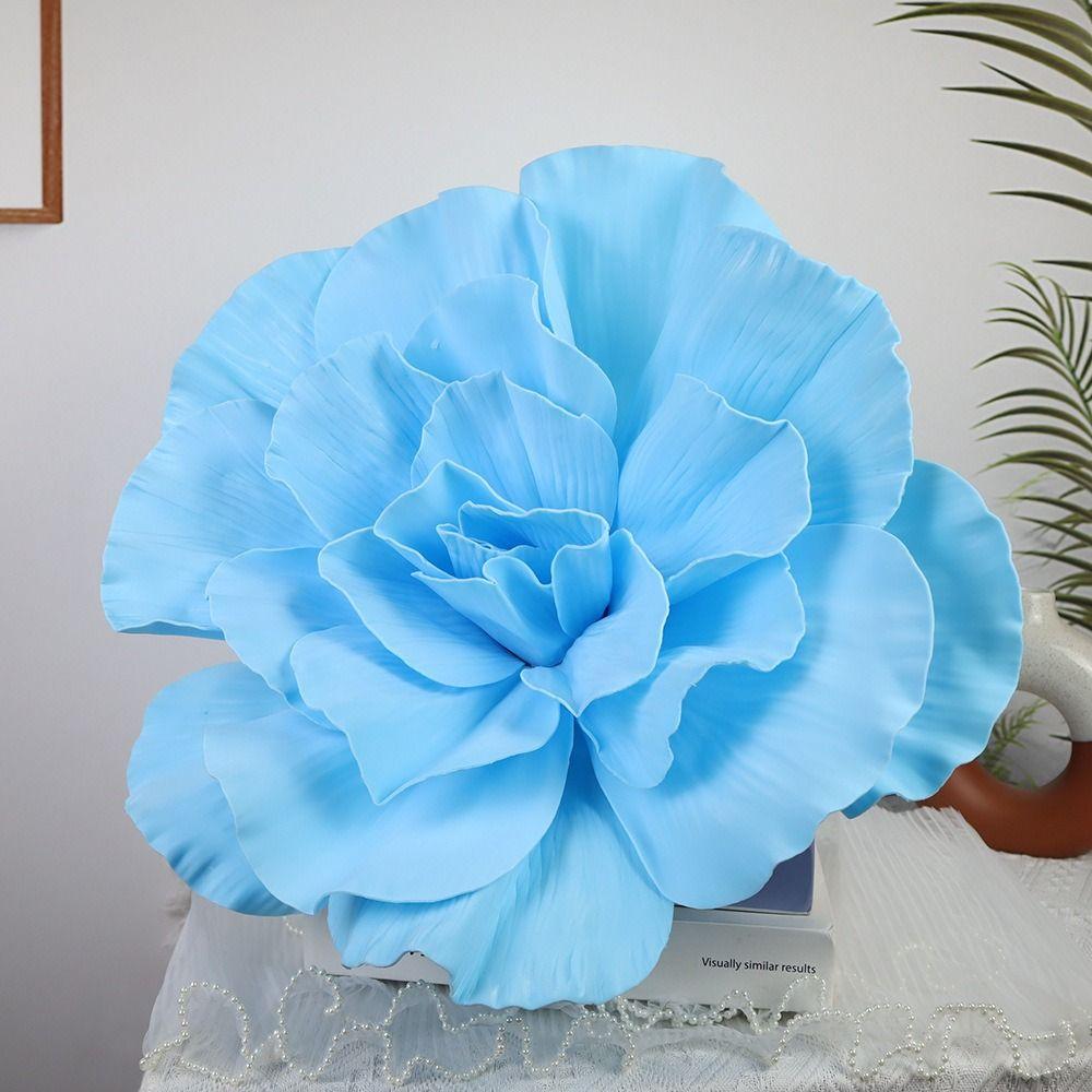 50см Имитация Оконного Цветка Гигантский Большой Сценический Цветок Новая ПЭ Роза Пена Цветок