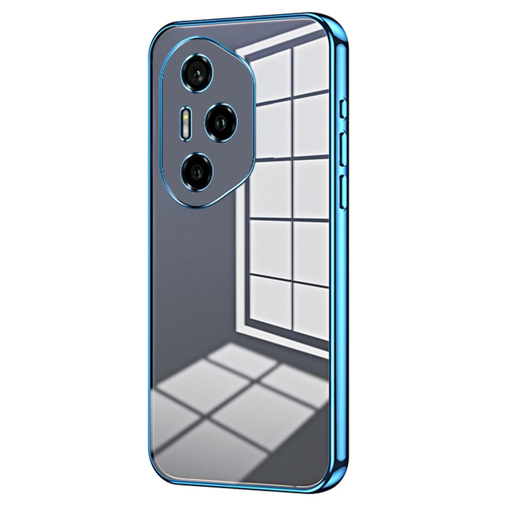 Чехол для Honor 300 Pro с гальванизированной рамкой, мягкая ТПУ накладка для телефона