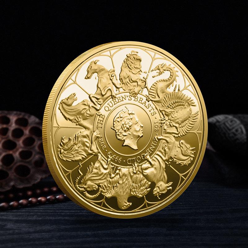 Памятные монеты Великобритании Монеты королевы Елизаветы II Монета королевы Елизаветы II