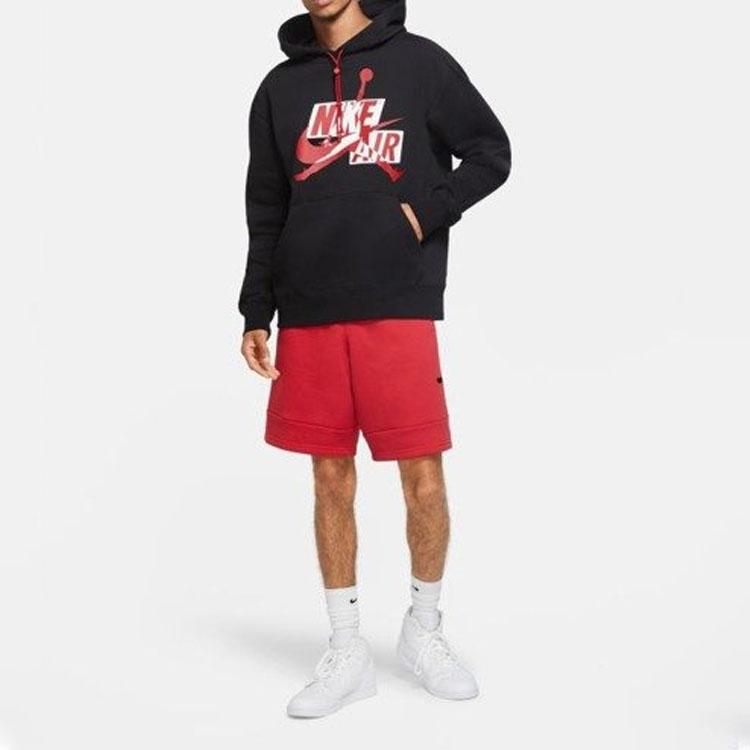 Jordan Классическая толстовка Jumpman, черная мужская уличная одежда CK6737-011