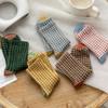 5 Pairs Cotton Blend Cotton Socks Knit Pattern Comfortable Daily Socks Plaid Socks  Home Lounging