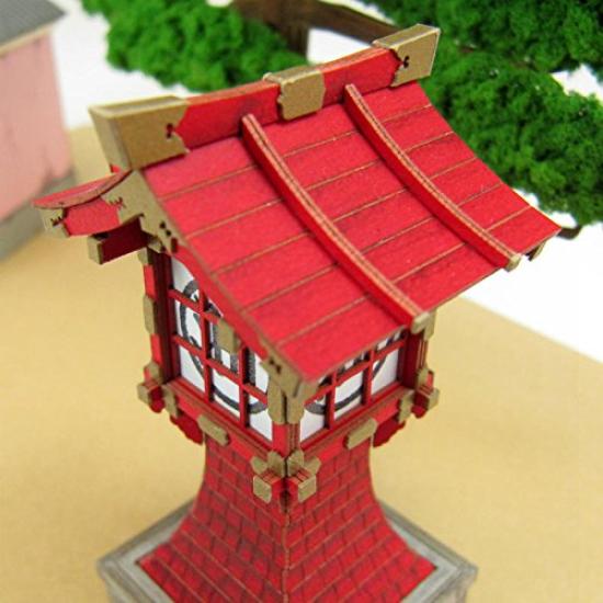 Sankei Studio Ghibli Series Spirited Away Mysterious Paper Craft 1/150 Town-5 MK07-28