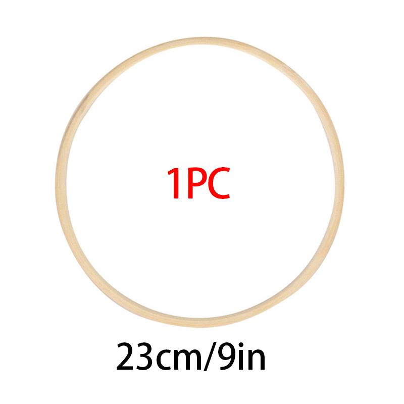 1/10PCS Wedding Accessories DIY Decoration Wall Decor Bamboo Circle Wedding Decor