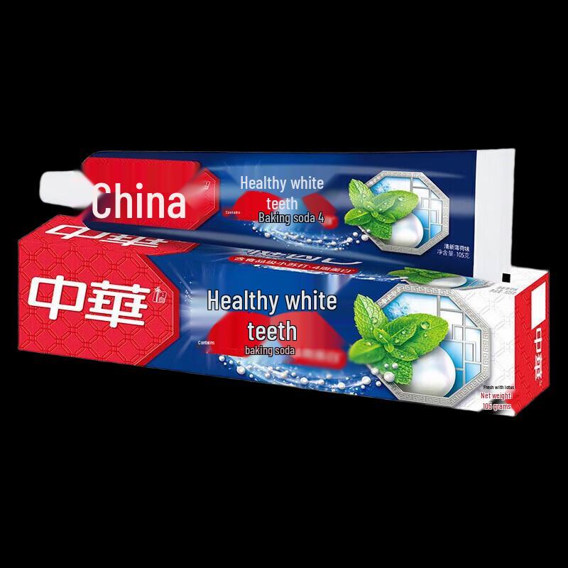 Зубная паста Zhonghua Healthy White с ароматом фруктов и пищевой содой, 3 шт.