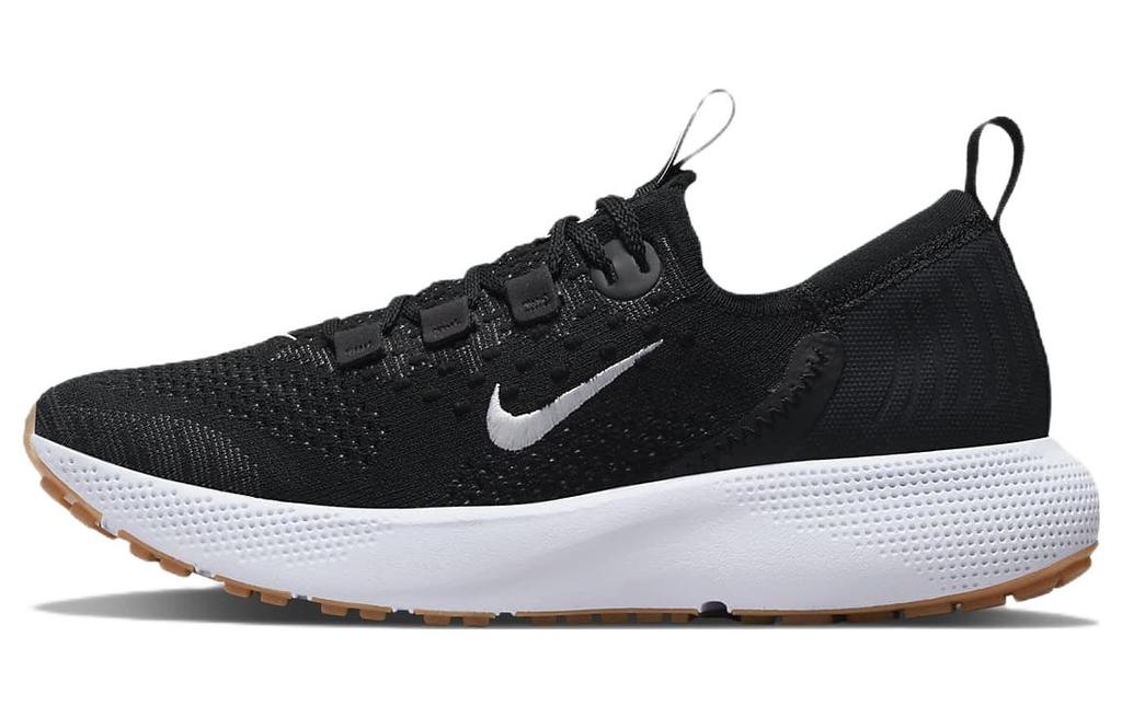 Nike React Escape Run Flyknit 'Черный Белый' Женская DC4269-001