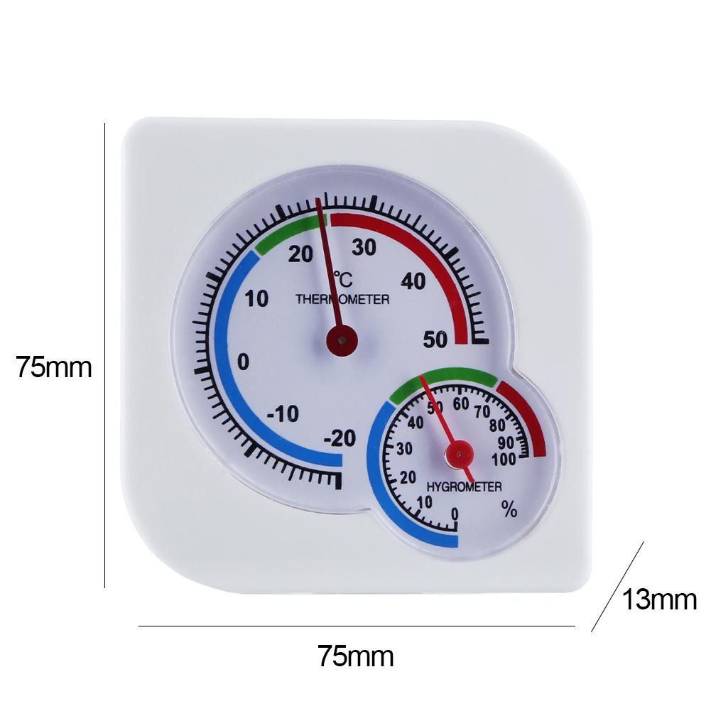 Temperature Humidity Sensor Gourd Shaped Analog Hygrometer No Battery Needed for Home/Room/ Outdoor/Offices/Display Mechanical