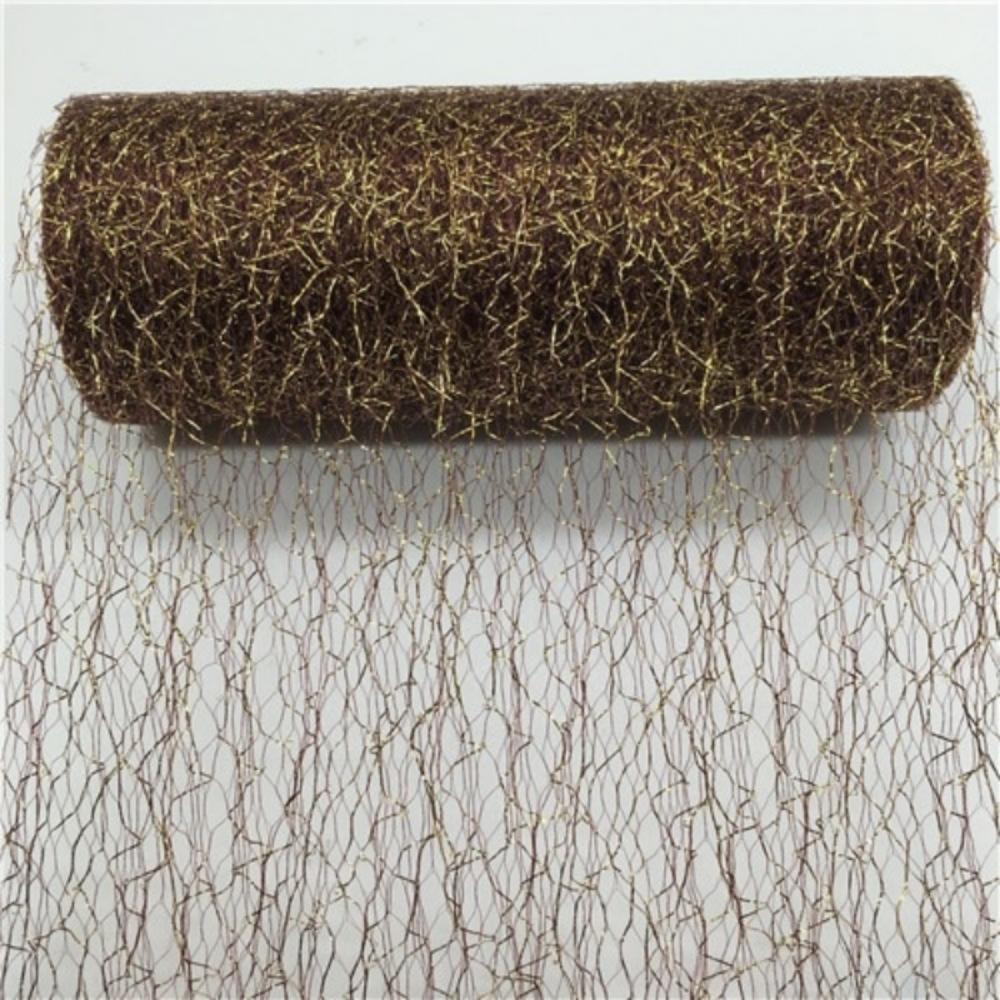 15 см * 10 лет, золотистая, серебряная проволока, тюль, рулон, катушка, ремесло, свадебная вечеринка, украшение «сделай сам», из органзы, прозрачная марля, элемент скатерти