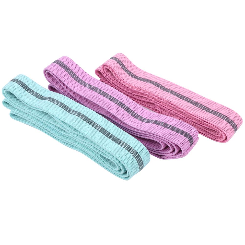 3PcsCelsiusSet Fitness Woman Pull Rope Pilates Stretch Belt Training Resistance Bands