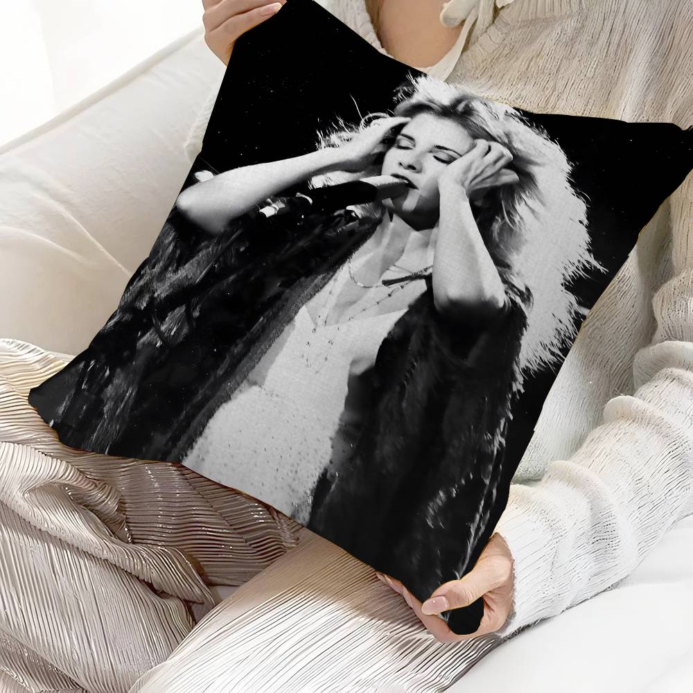 SStevie Nicks Singer Pillowcase toon Gift Cushion Cover Bedroom Home Sofa Chair Seat Decor pillow case