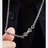 Retro Buddhist Vajra Pestle Pendant Male Necklace Jewelry Set Blessing Lucky Amulet Necklace For Men Party Accessories