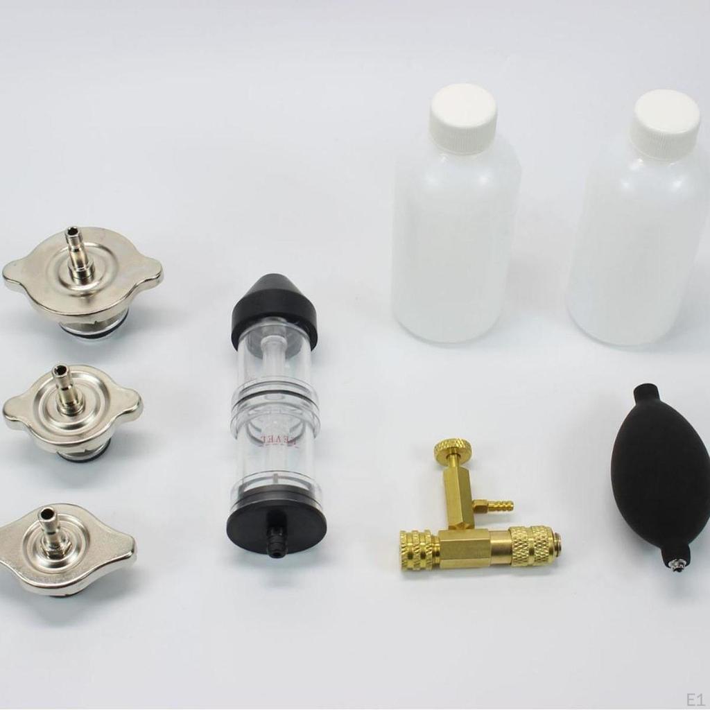 Прокладка головки тестера утечки сгорания, цилиндр CO2 с эффективной коробкой для переноски