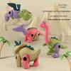 DIY Educational Dinosaur Assembly Toy - Tyrannosaurus Rex Model for Kids