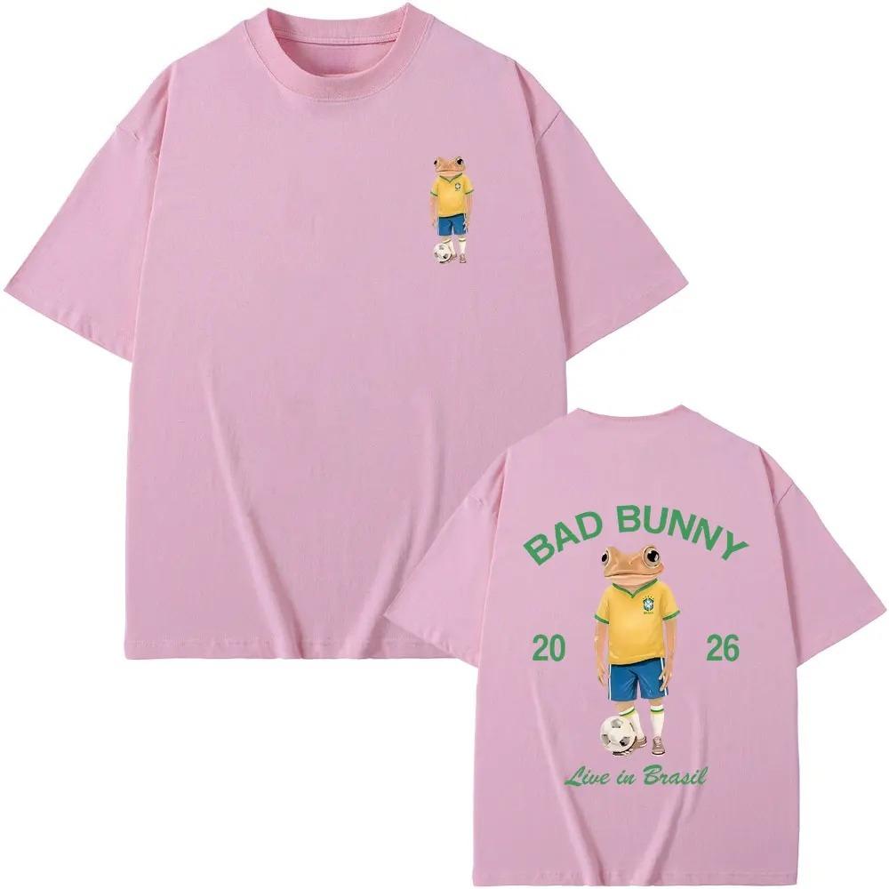 Hip Hop Unisex Women Tee Debi Tirar Mas Fotos DTMF Merch Tshirts Rapper Bad Bunny Graphic Tshirt Fashion Popular T Shirts