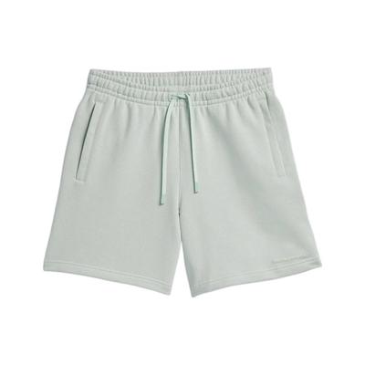 Спортивные шорты Originals X Pharrell Williams с сплошным принтом логотипа и завязками, унисекс, льняные, зеленые HS4822