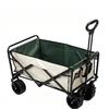 Camping Wagon 600D Oxford Double Layers With Table Board 3-9cm Wheel Width
