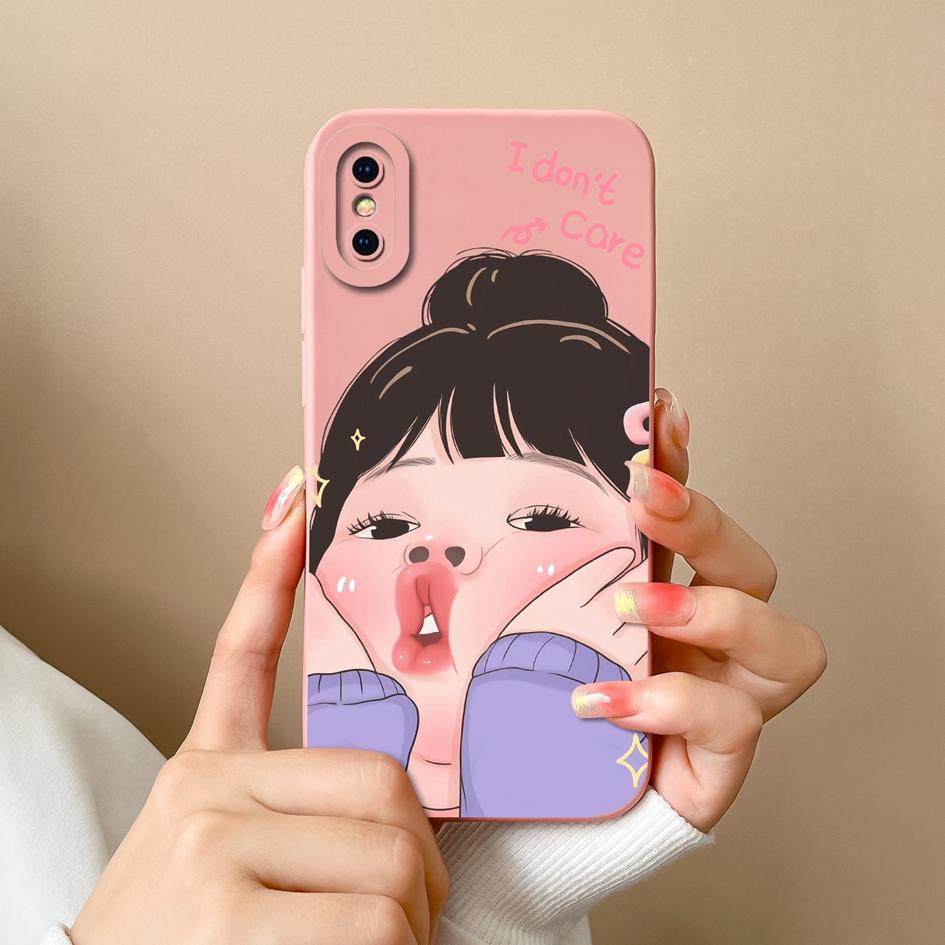 Милый чехол с рисунком лягушки-кролика для Apple iPhone 13 14 15 Pro Max 13 Mini 15 Plus X XS Max XR, задняя крышка, противоударный мягкий силиконовый бампер для iPhone Shell