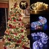 LED Fairy Ribbon Lights Christmas Decoration Christmas Tree Ornament Bows Lights String Navidad Natal Home Decor