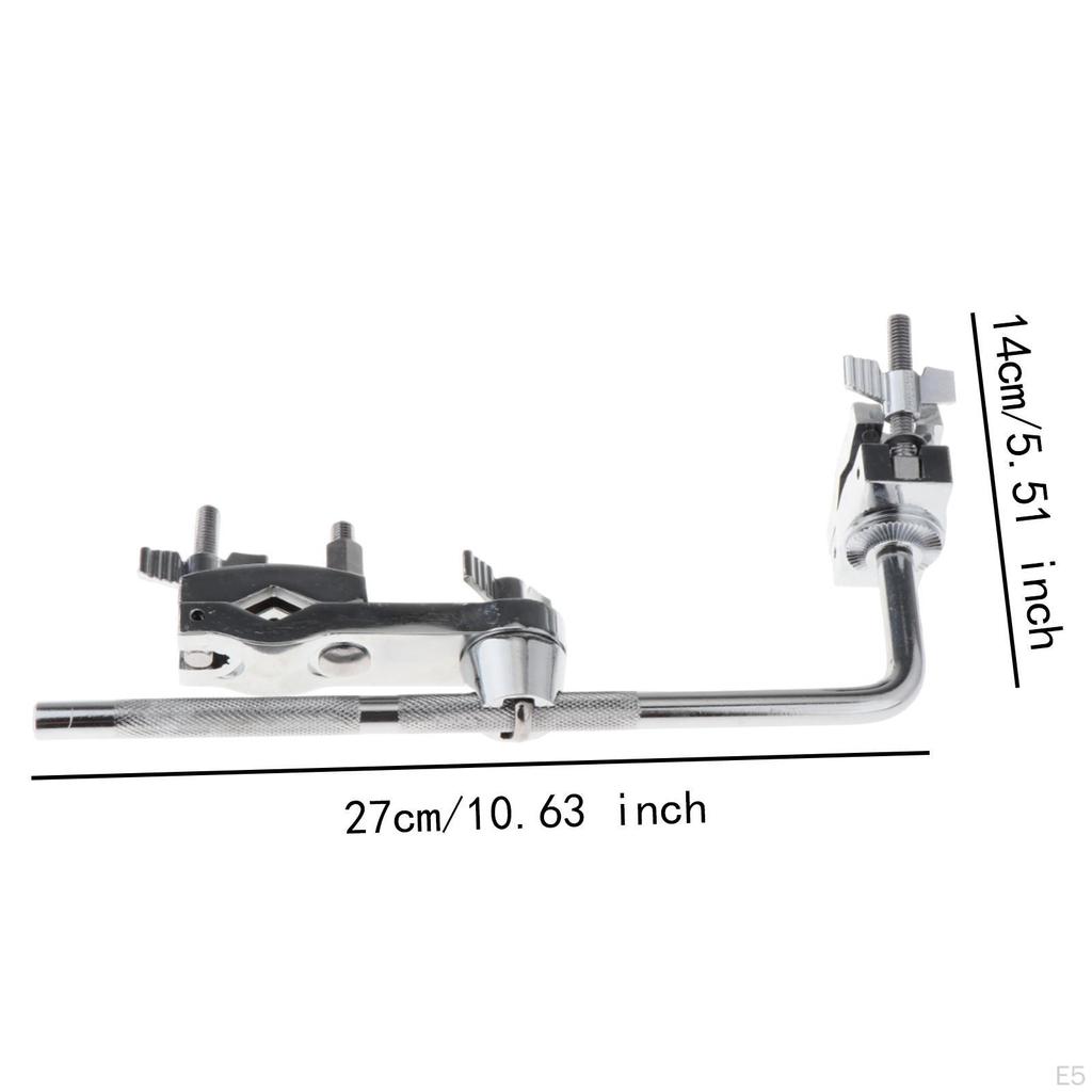 Крепление для рычага тарелки, монтажный зажим для барабанной установки, металлическая удобная стрела для деталей