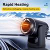 12V 120W Car Heater Fan Portable Fast Heating Fan Heater Defogger Defrost Windshield Demister Warm Heater Auto Anti-Fog Heater