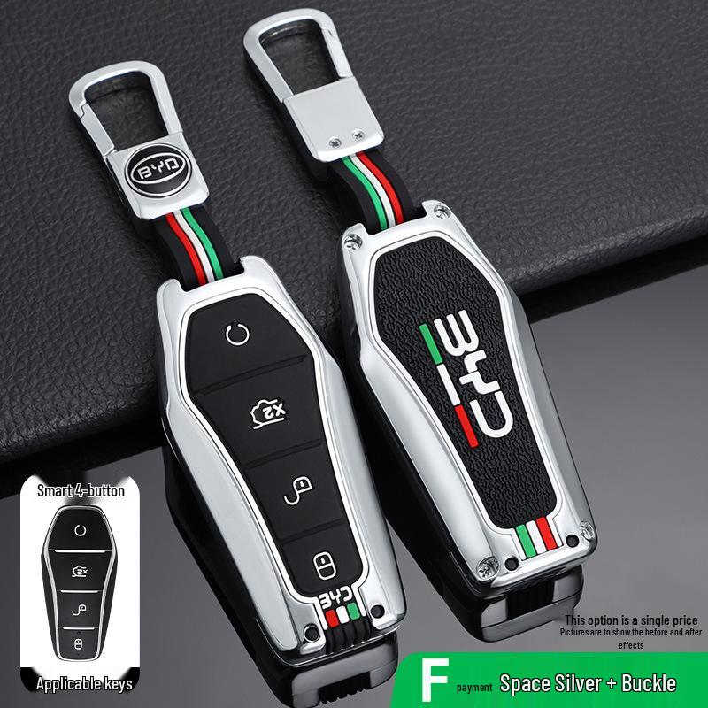 Чехол для ключа BYD Han для моделей Seagull 23, Destroyer 05, Song Pro, Tang Plus, Qin DMi, Champion Edition EV