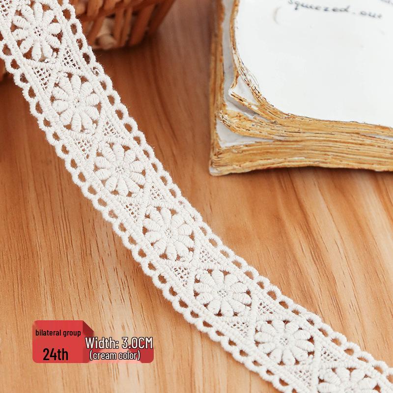 Кружевная джутовая веревочная ткань для DIY поделок и одежды