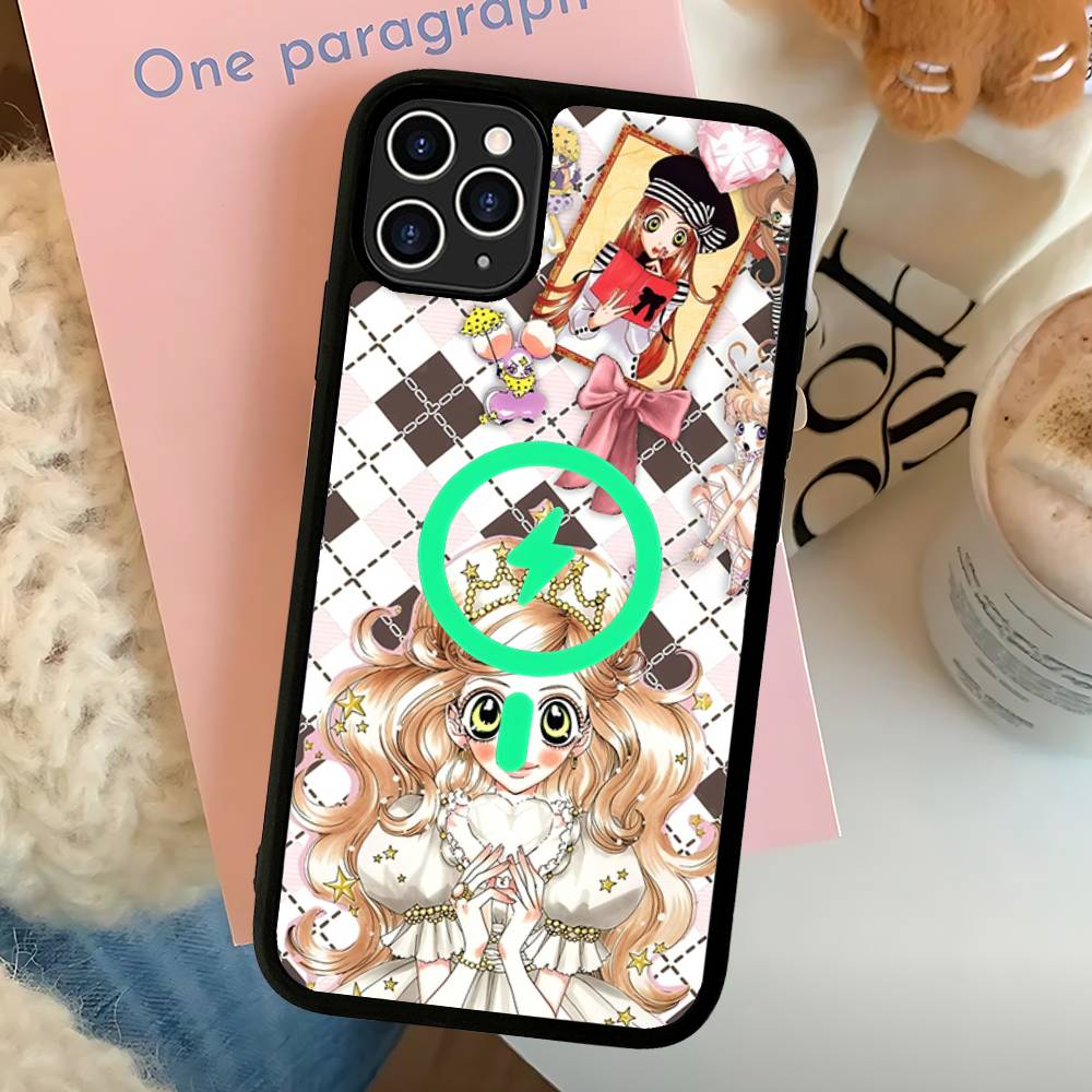 Аниме Сахарная Руна Для Магнитного Чехла Телефона Для IPhone 17 16 15 14 13 12 11 Plus Pro Max PC+TPU Чехол