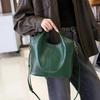 Сумка из натуральной кожи женская сумка большой емкости Premium Sense Bucket Bag Everything Commuter Soft Bag