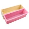 Professional 1200ml Rectangular Soap Mold Kit with Silicone Mould,Wooden Box,Lid & Cutter for DIY Handmade Soap Making,Crafts and Gifts