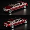1:24 игрушечных автомобиля S650-лимузин, литая под давлением металлическая модель автомобиля, новый черный игрушечный автомобиль