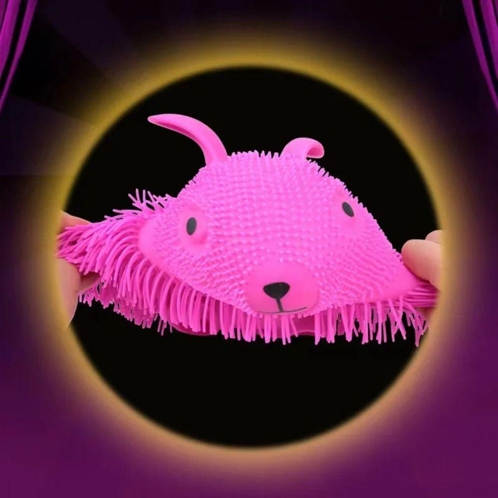 Big Size Vent Squeezing Toys Long Haired 3D Sensory Toy Cute Animal Squeezing Toy Kids Gift