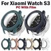 For Xiaomi Watch S3 Screen Film Protector Case Frame Bumper Full Cover for Mi Watch S3 All Around Protective Cases