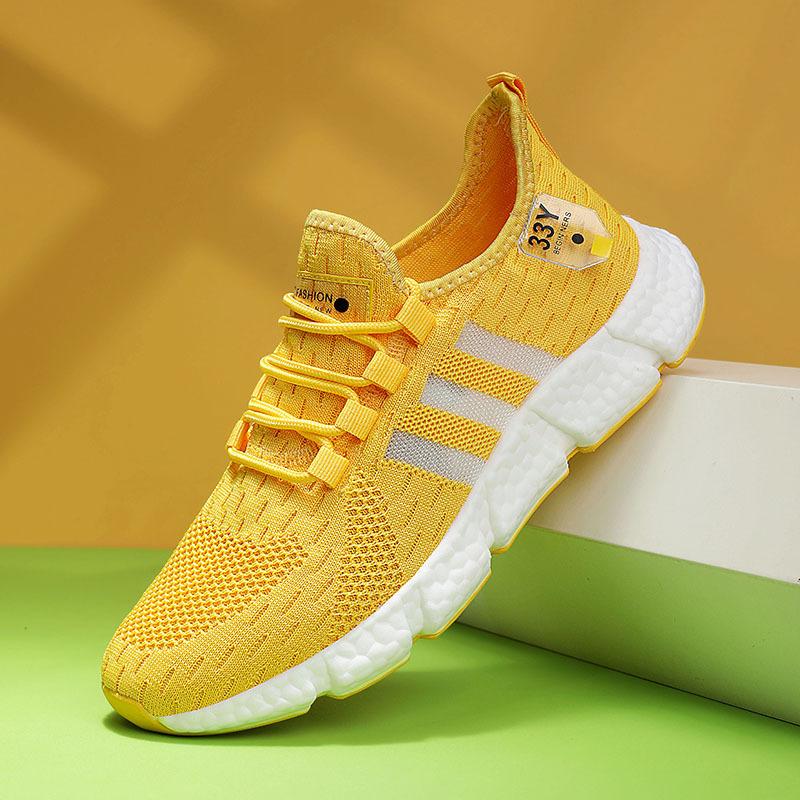 Большие размеры, высокоэластичные дышащие кроссовки для бега, мужская подошва с попкорном, пара спортивной и повседневной обуви, модная обувь Jinjiang, липкая обувь