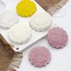 Chinese Style 6 Holes Mooncake Mold 3D Mung Bean Mold Creative Cookie Mold  Baking Tool