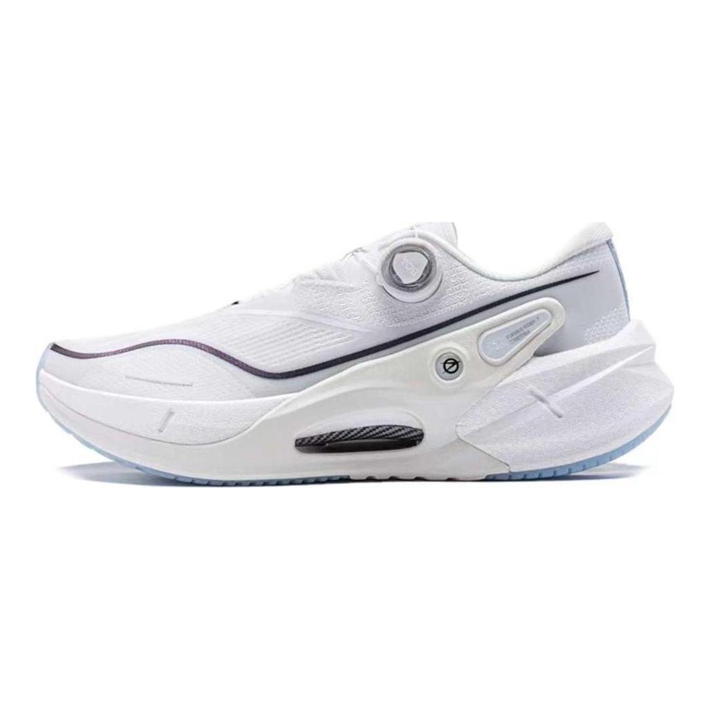 Li Ning Furious Rider 7.0 PRO V2 Амортизация Легкие Низкие Повседневные Беговые Кроссовки Мужские Белые ARZU001-2